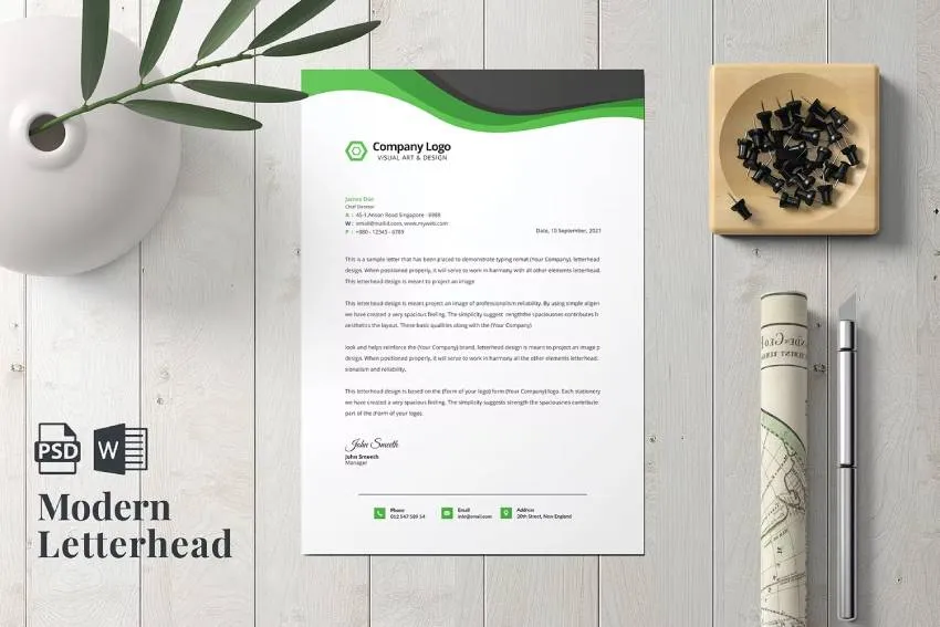 letterhead