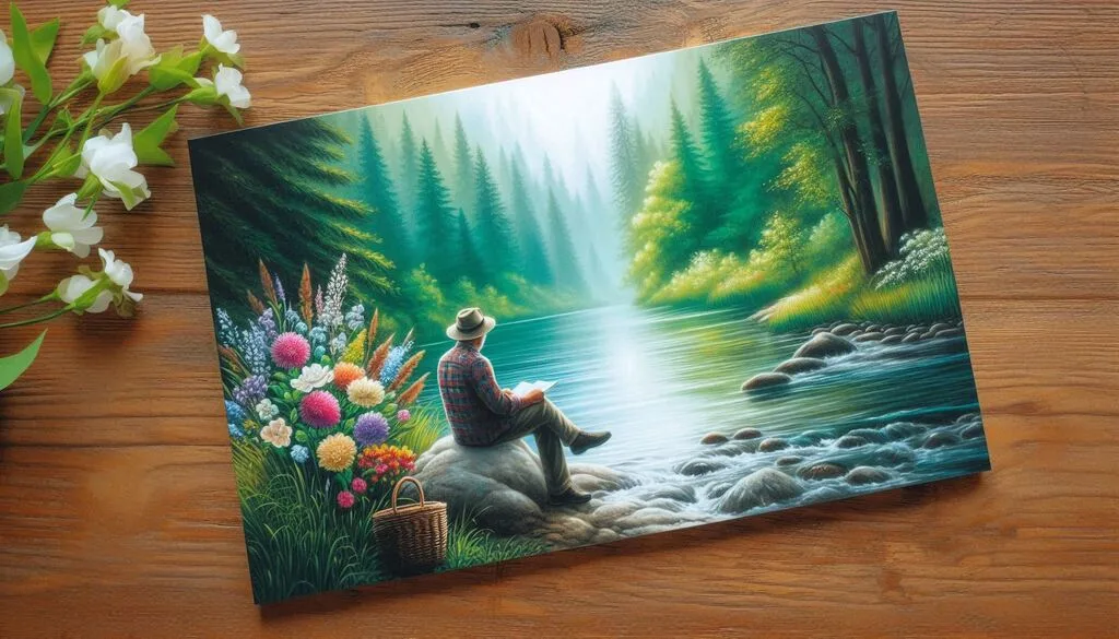 The Nature Lover Memorial Card